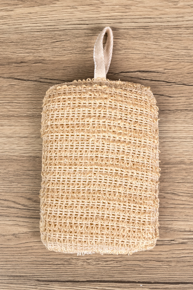 Hemp Block Bath Sponge