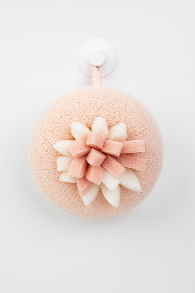 Flower-Shaped Bath Sponge