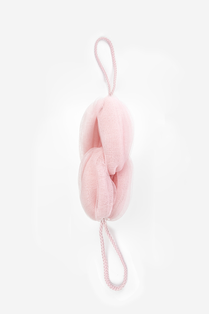 Ultra-Soft Pink Bath Strap