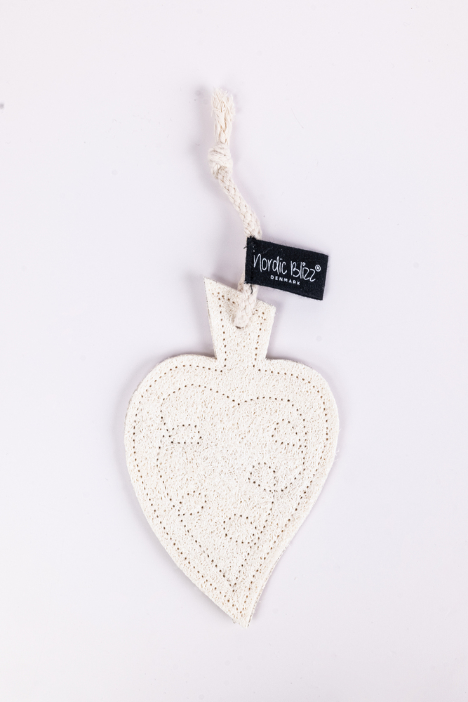 Leaf-shaped Loofah Scrubber