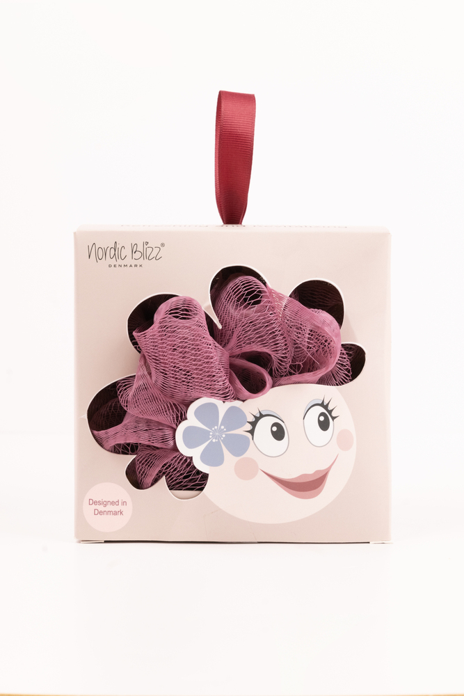 Smiley Face Serie Bath Sponge + Box