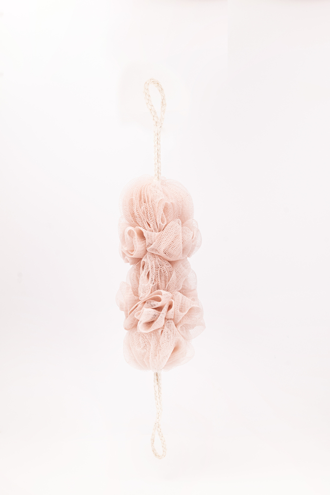 Bath Sponge With Cotton Rope