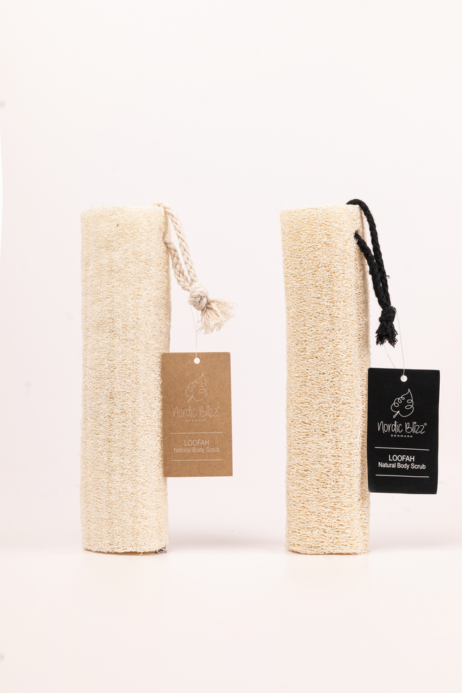 Long Loofah Bath Cotton + Tag