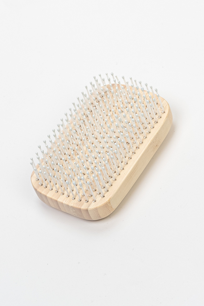 Air Cushion Hair Brush With Wooden Handle