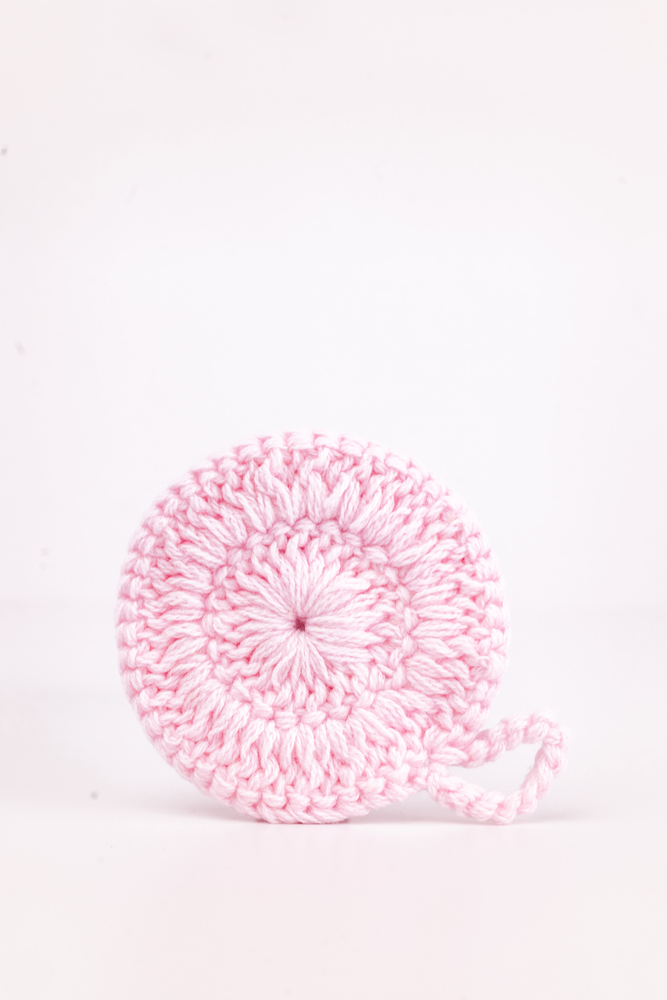 Knit Facial Washing Pad