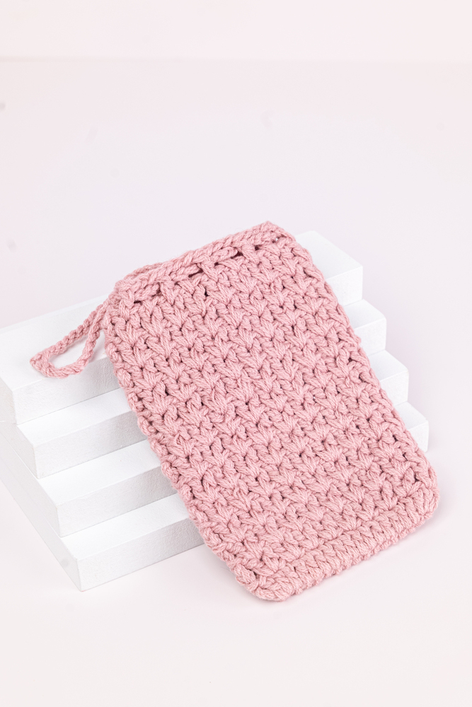 Knitted Soap Bag