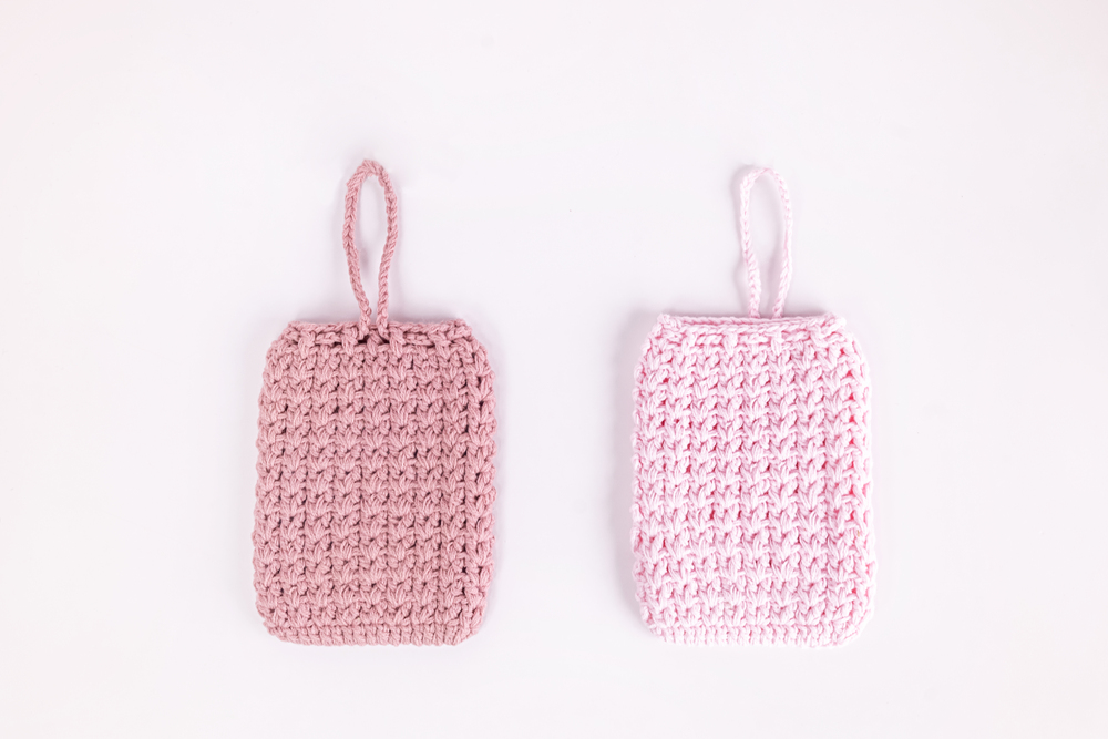 Knitted Soap Bag