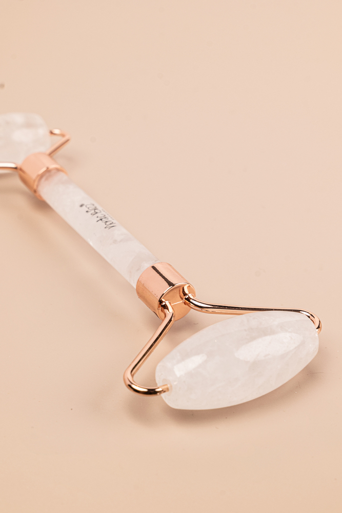 White Crystal Massage Roller