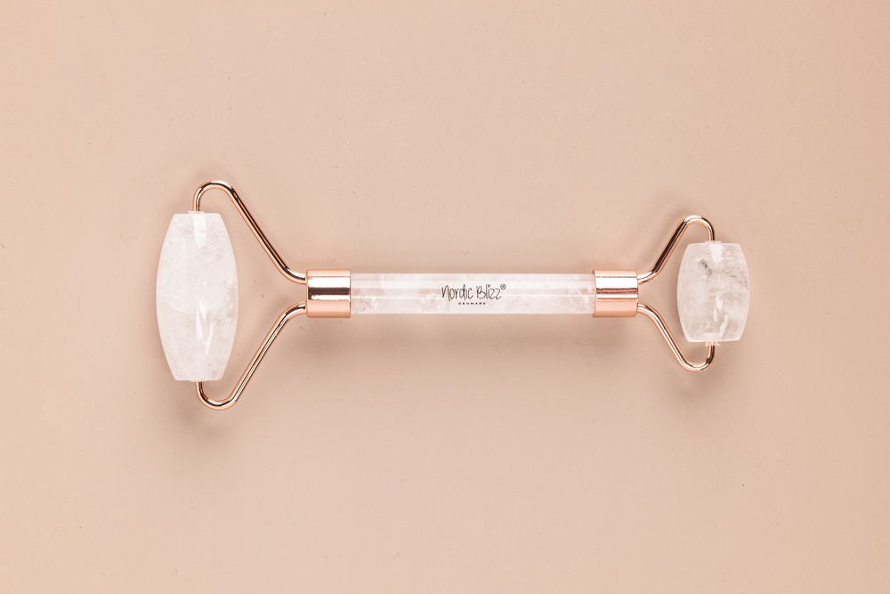 White Crystal Massage Roller