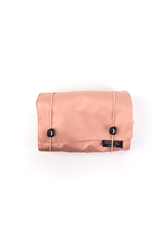 Multi-Layer Foldable Cosmetic Bag