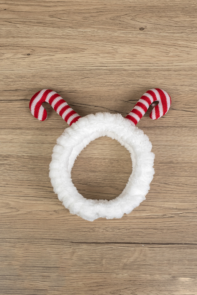 White Ram Horn Headband