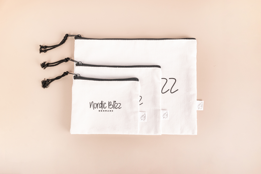 Canvas Travel Cosmetic Bag