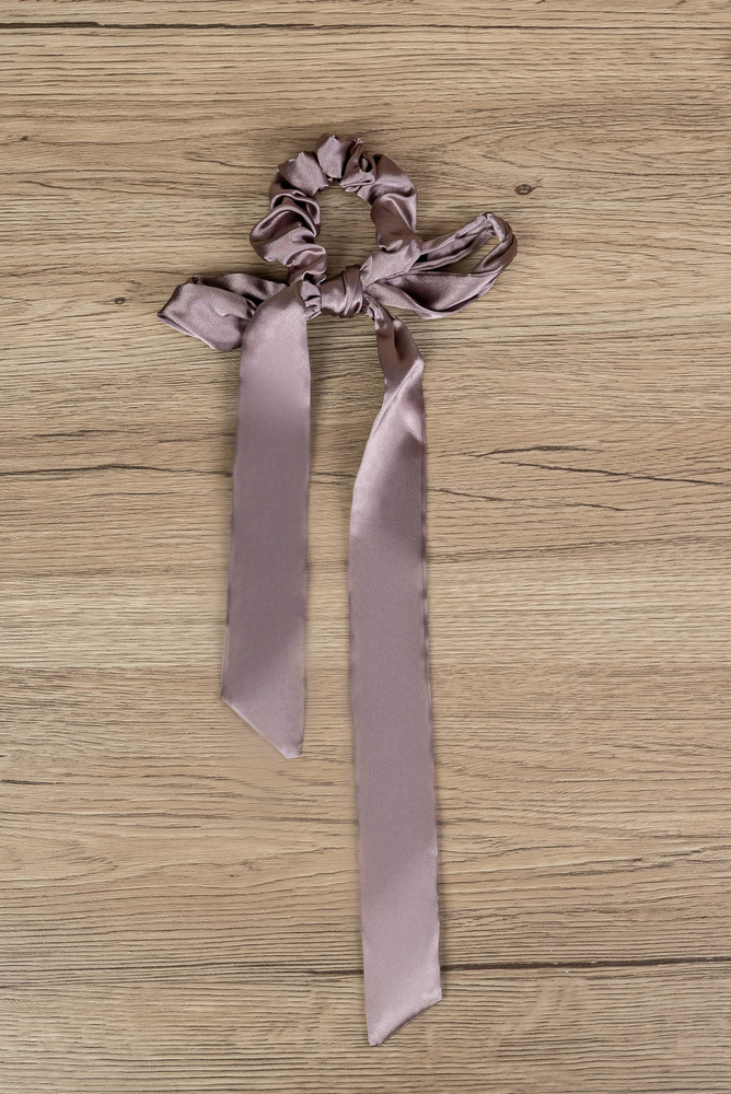 Satin Bow Ribbon Hair Tie