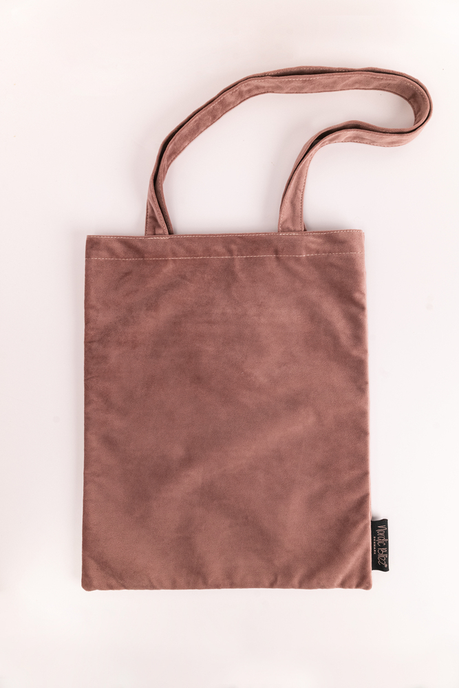 Multicolor Velvet Tote