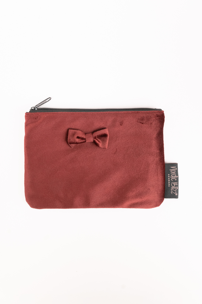 Multicolor Cosmetic Bag With Bowknot In Two Size