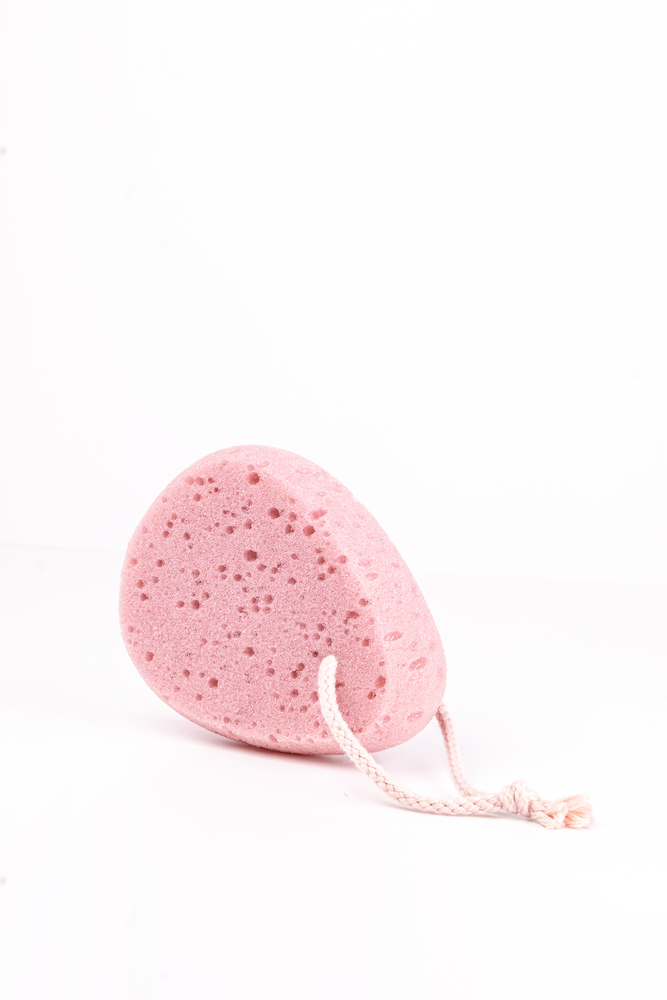 Drop-shaped Cotton Bath Sponge