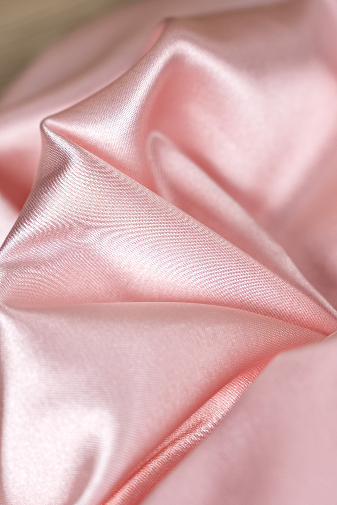 Double Layer Pink Satin Sleep Cap 6