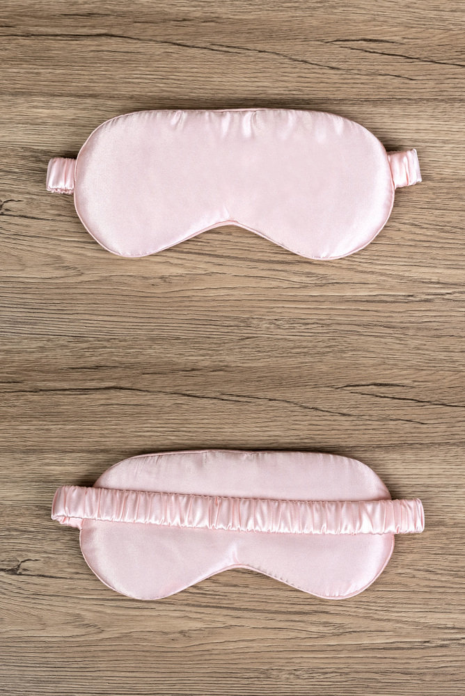 Pink Satin Sleep Mask
