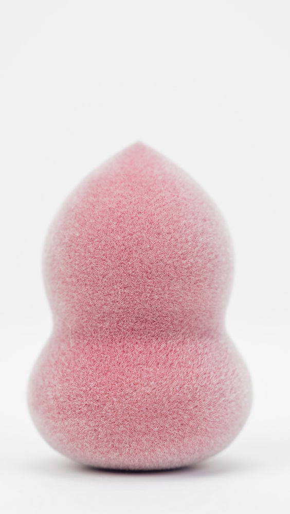 Velvet Gourd-Shaped Makeup Sponge