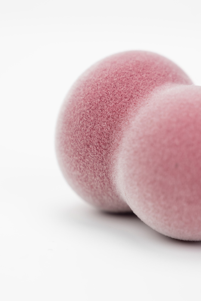 Velvet Gourd-Shaped Makeup Sponge