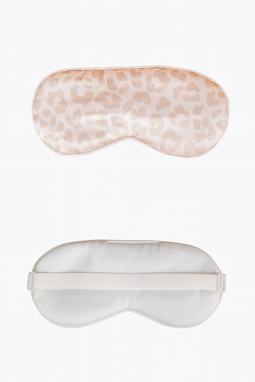 Pink Leopard Satin Sleep Mask