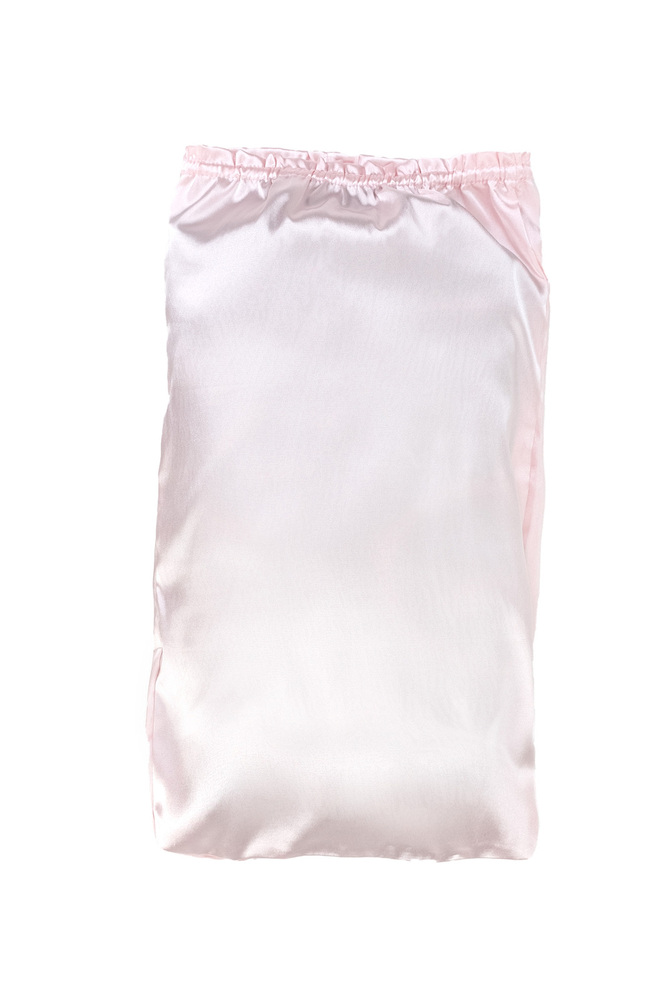 Elastic Closure Satin Pillowcase